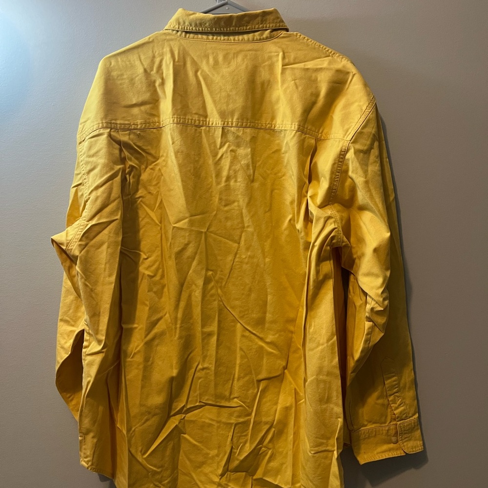Yellow Button-Up Shirt - Picture 4 of 6